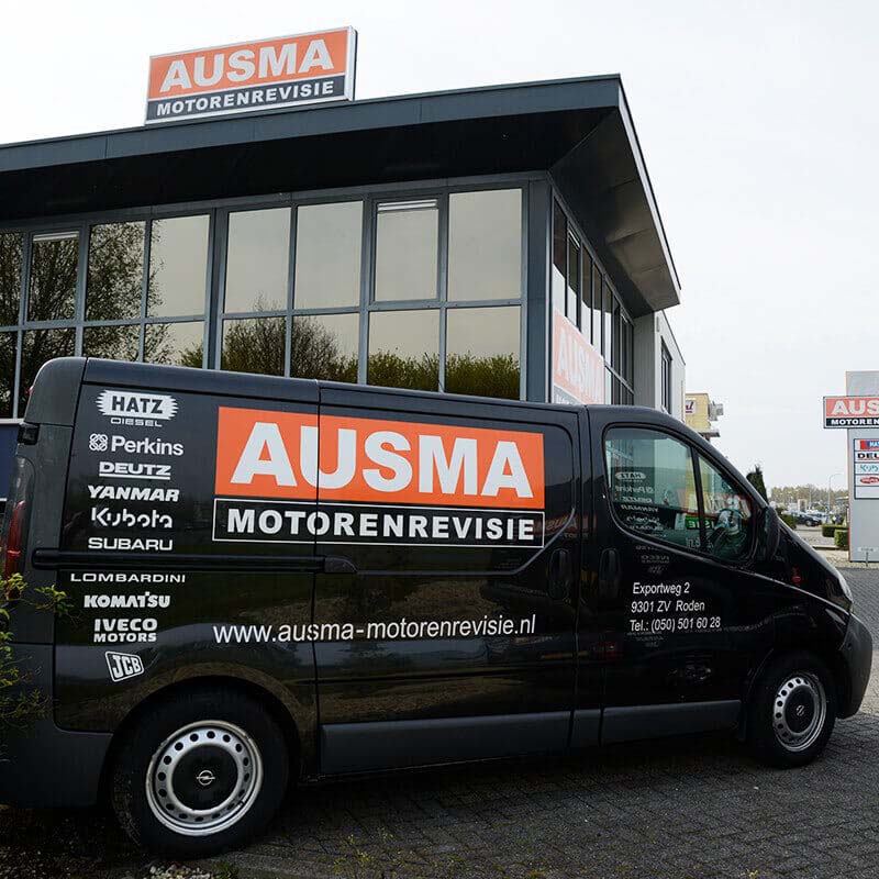 Ausma service voor Nieuwe motoren